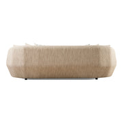 Belinda - Modern Beige Fabric 4-Seat Sofa — view 3