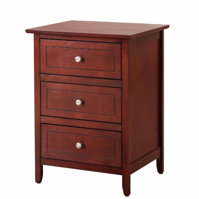 Dove Tailed Drawers 3 Drawer Nightstand - R&R Furniture Gallery (Fountain Valley, CA)