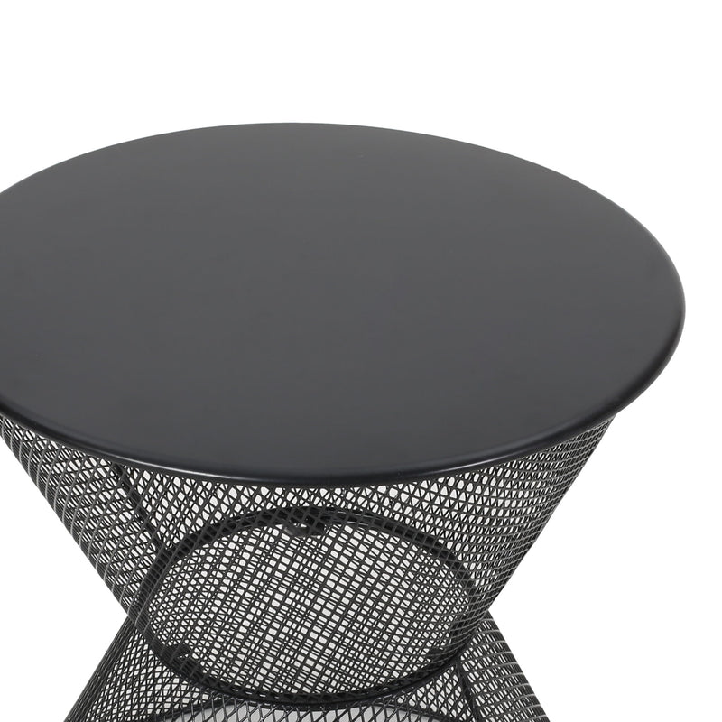 Nevada - Contemporary Side Table With Design - R&R Furniture Gallery (Fountain Valley, CA)