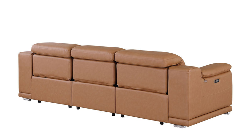 9762 - 3-Piece Modular Power Reclining Sofa With 3 Power Recliners In