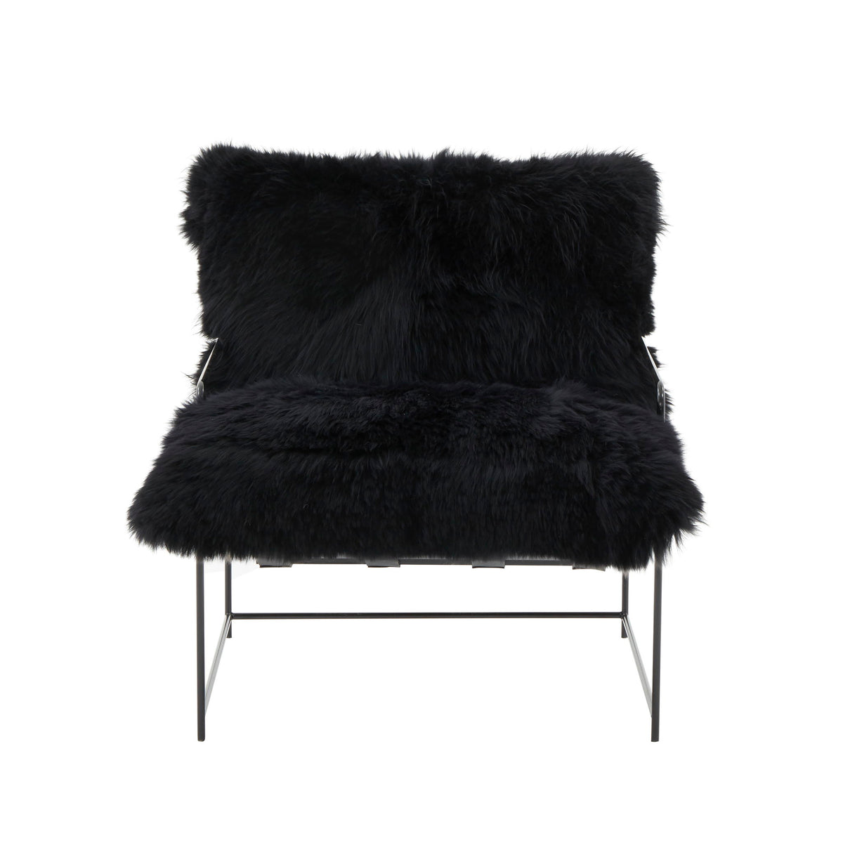 Kimi - Genuine Sheepskin Chair - R&R Furniture Gallery (Fountain Valley, CA)