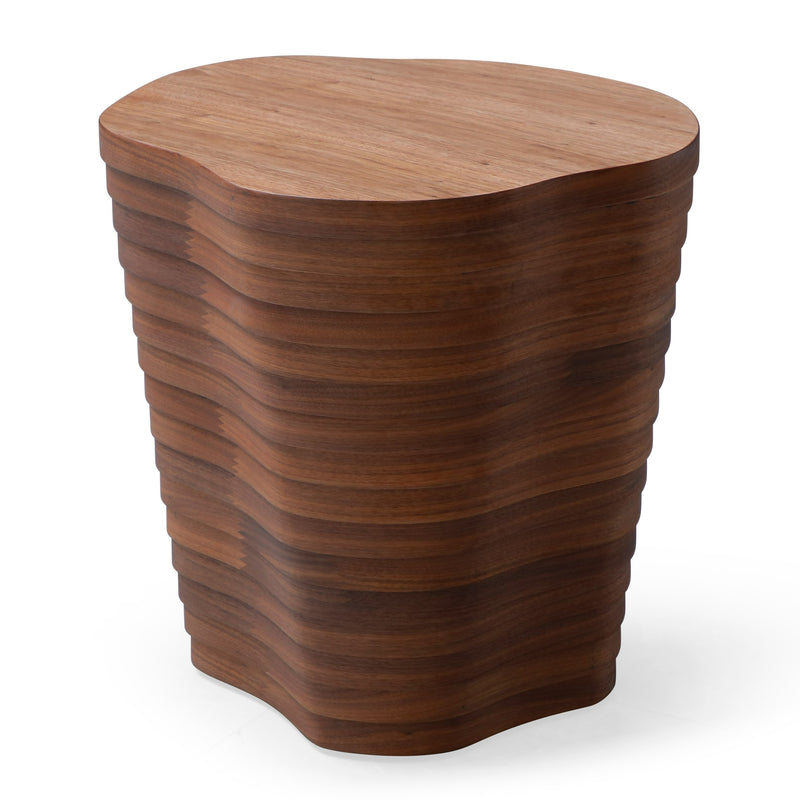 Austin - Modern Walnut End Table — view 2