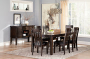 Haddigan - Dining Table With Side Chairs - R&R Furniture Gallery (Fountain Valley, CA)