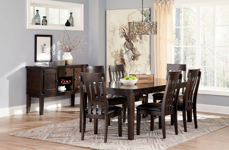 Haddigan - Dining Table With Side Chairs - R&R Furniture Gallery (Fountain Valley, CA)