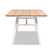 Maiden - 6 Seater Patio Dining Table - Natural Teak - R&R Furniture Gallery (Fountain Valley, CA)