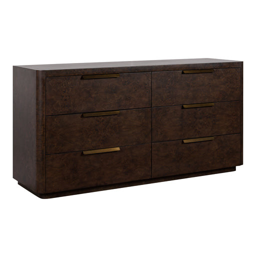 Perez - Modern Dark Burl Dresser