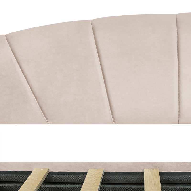 Upholstered Daybed With Two Drawers And Wood Slat - R&R Furniture Gallery (Fountain Valley, CA)
