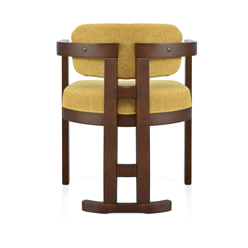 Stylish Indoor Upholstered Wood Dining Chair (Set of 2) - R&R Furniture Gallery (Fountain Valley, CA)