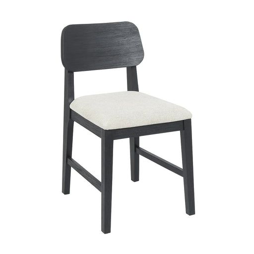 Deaven - Upholstered Dining Chair (Set of 2) - Black - R&R Furniture Gallery (Fountain Valley, CA)