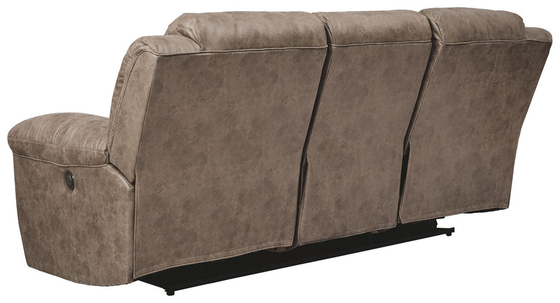 Stoneland - Power Reclining Sofa - R&R Furniture Gallery (Fountain Valley, CA)