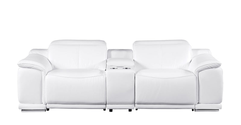 9762 - 7-Piece Modular Power Reclining Sofa, Loveseat And Chair Set With 5 Power Recliners In