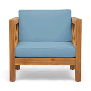 Brava - Mid - Century Modern Club Chair With Water Resistant Cushions - R&R Furniture Gallery (Fountain Valley, CA)