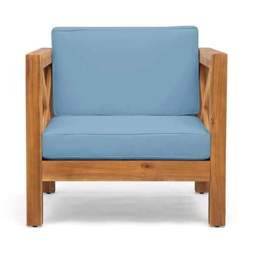 Brava - Mid - Century Modern Club Chair With Water Resistant Cushions - R&R Furniture Gallery (Fountain Valley, CA)