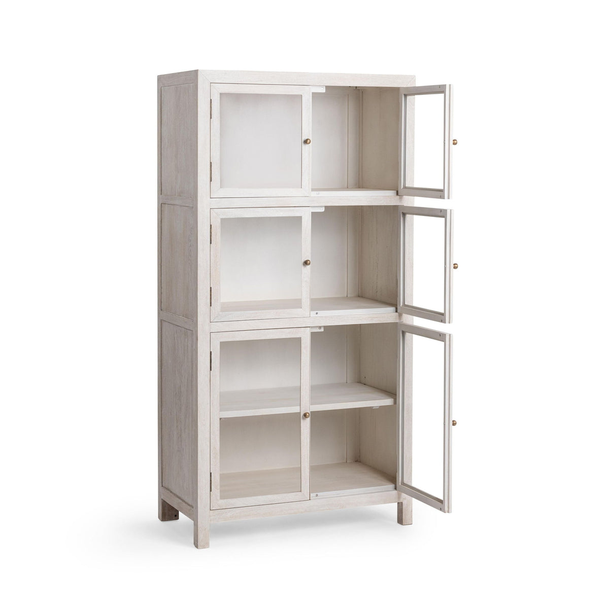 Hera - Display Cabinet - Creamwood - R&R Furniture Gallery (Fountain Valley, CA)