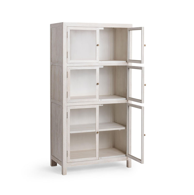 Hera - Display Cabinet - Creamwood - R&R Furniture Gallery (Fountain Valley, CA)