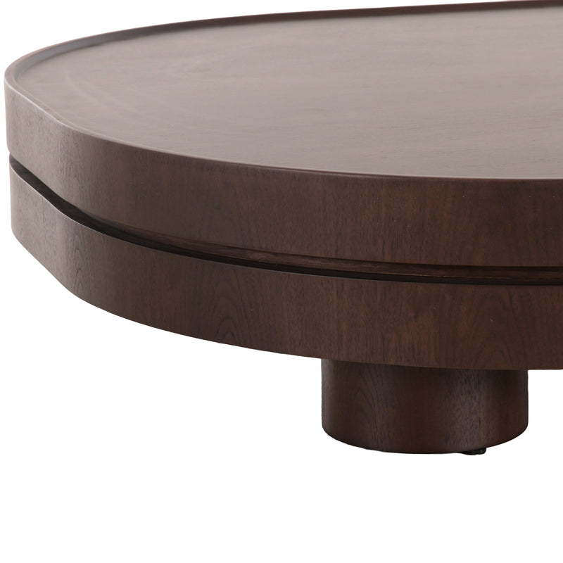 Pastel - Modern Walnut Coffee Table — view 3