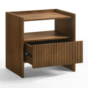 Reveal - Modern Walnut Nightstand — view 2