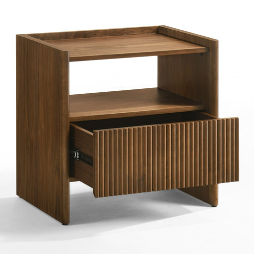 Reveal - Modern Walnut Nightstand — view 2