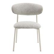 Kalam - Side Chair (Set of 2) - Gray Fabric & Beige - R&R Furniture Gallery (Fountain Valley, CA)