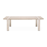 Lotus Bay - Wide Rectangular Dining Table - Sand - R&R Furniture Gallery (Fountain Valley, CA)