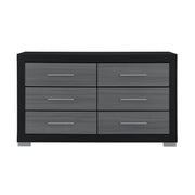 Elsa - 2 Toned And Dresser With Bar Handle And Construction - R&R Furniture Gallery (Fountain Valley, CA)