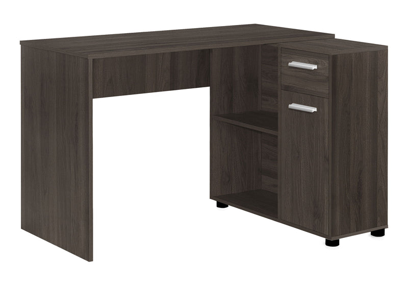 Computer Desk, Home Office, Corner, Storage Drawers, L Shape, Contemporary & Modern - R&R Furniture Gallery (Fountain Valley, CA)