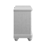 3 Drawer Nightstand With USB - Gray - Wood - R&R Furniture Gallery (Fountain Valley, CA)