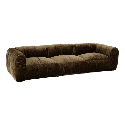 Siegal - Modern Brown Fabric Sofa