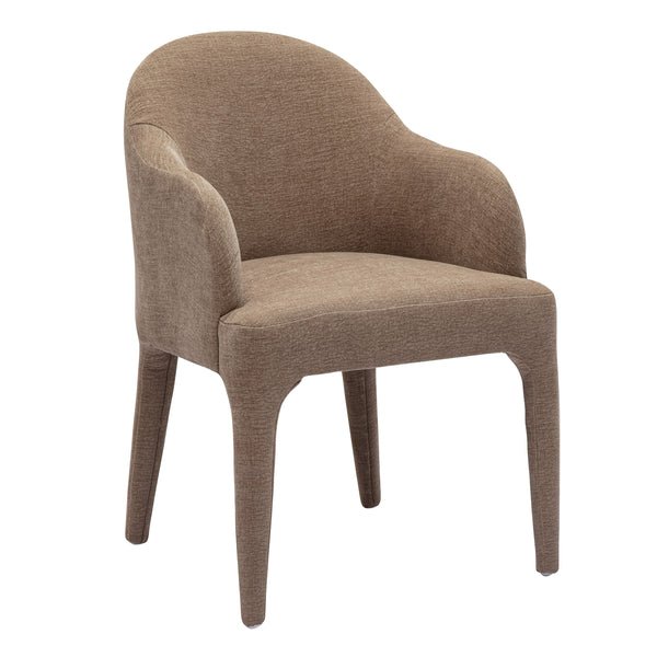 Reedy - Modern Tan Fabric Dining Chair