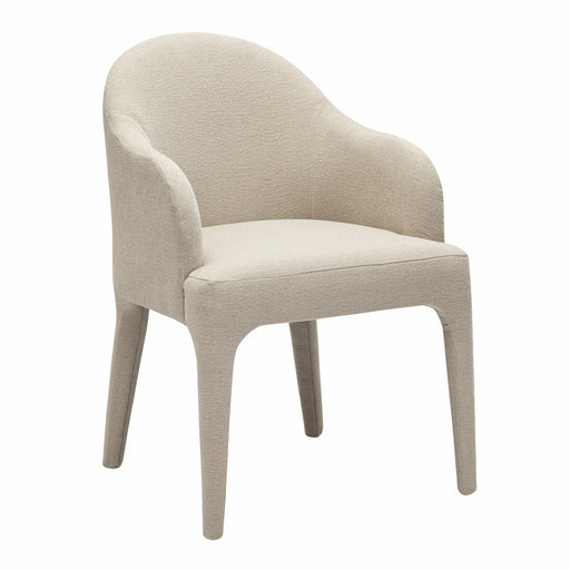 Reedy - Modern Beige Fabric Dining Chair