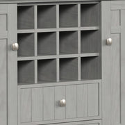 Bedford - Sideboard Buffet And Wine Rack - R&R Furniture Gallery (Fountain Valley, CA)