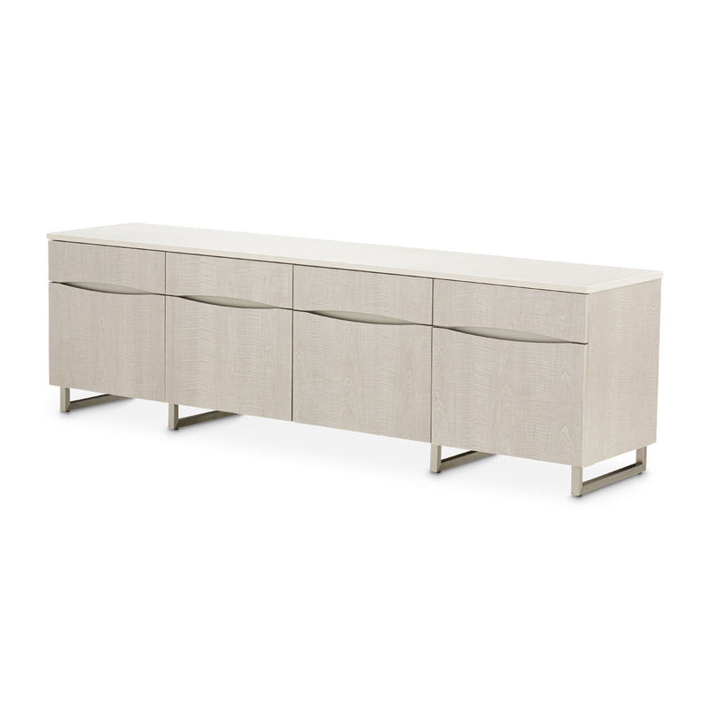 Marin - Media Cabinet - Beige - R&R Furniture Gallery (Fountain Valley, CA)