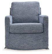 Nenana Next-Gen Nuvella - Swivel Glider Accent Chair - R&R Furniture Gallery (Fountain Valley, CA)