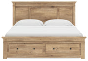Makidern - Panel Storage Bed With Storage Footboard - R&R Furniture Gallery (Fountain Valley, CA)