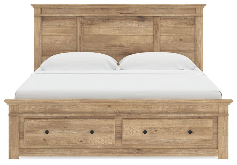 Makidern - Panel Storage Bed With Storage Footboard - R&R Furniture Gallery (Fountain Valley, CA)