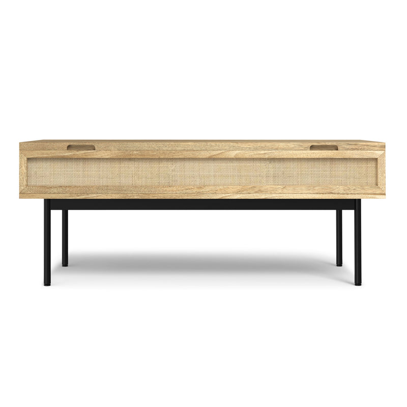 Reeves - Lift Top Coffee Table - Natural - R&R Furniture Gallery (Fountain Valley, CA)