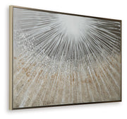 Waldard - Wall Art - Gray / Taupe / White - R&R Furniture Gallery (Fountain Valley, CA)