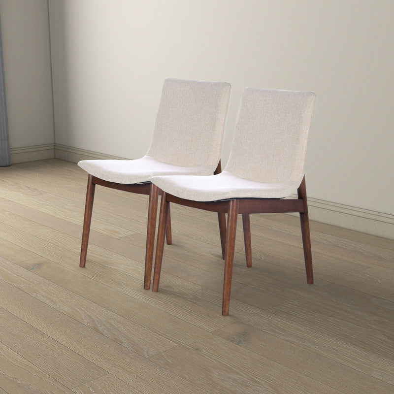 Ravel - Dining Chair (Set of 2) - Beige - R&R Furniture Gallery (Fountain Valley, CA)