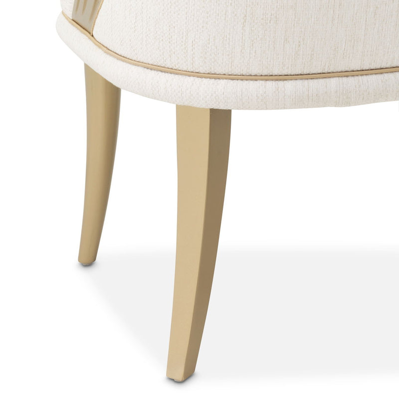 La Terrazza - Dining Arm Chair (Set of 2) - Creamy Pearl - R&R Furniture Gallery (Fountain Valley, CA)