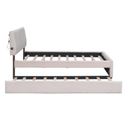 Upholstered Platform Bed With Trundle - R&R Furniture Gallery (Fountain Valley, CA)