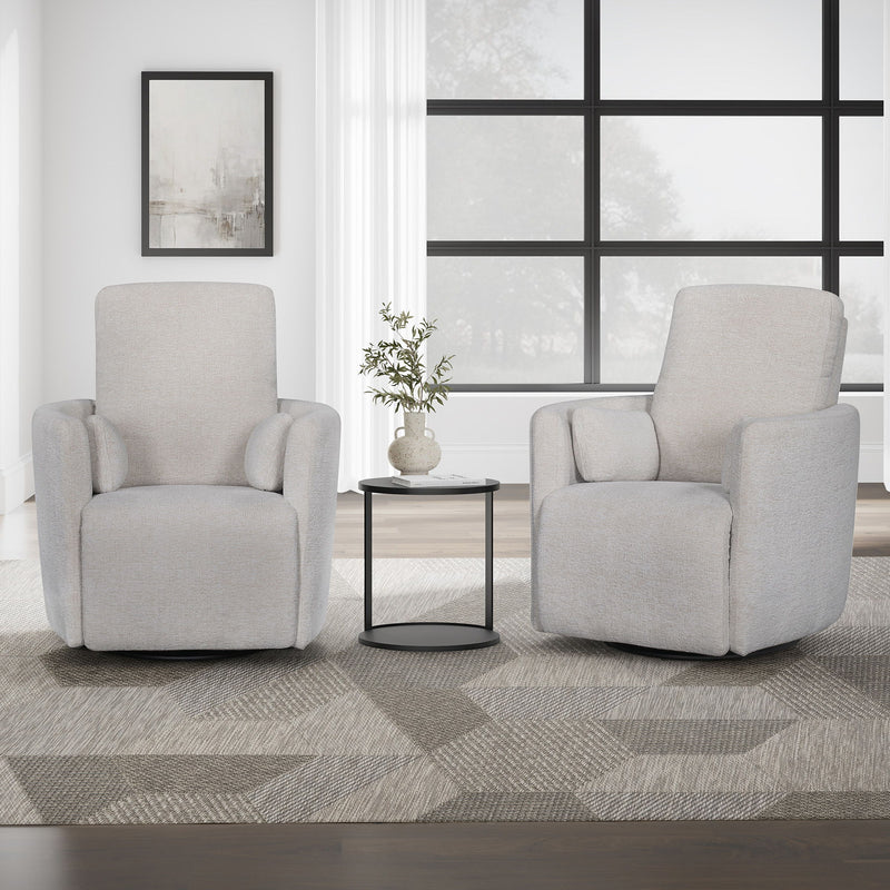 Turner - Manual Swivel Glider Recliner (Set of 2) - R&R Furniture Gallery (Fountain Valley, CA)