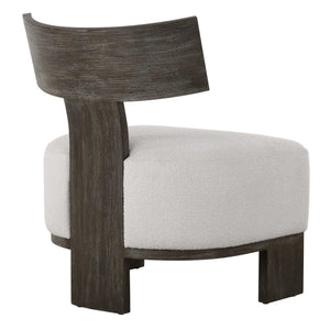 Finlay - Dark Walnut Accent Chair