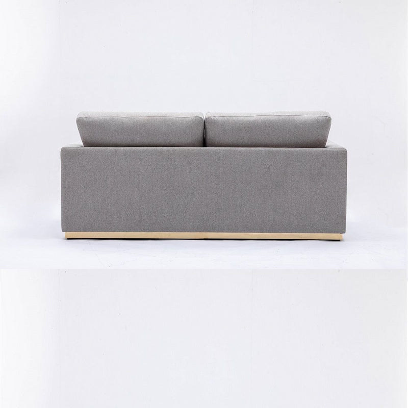 Valin - Sofa - Gray Linen - R&R Furniture Gallery (Fountain Valley, CA)