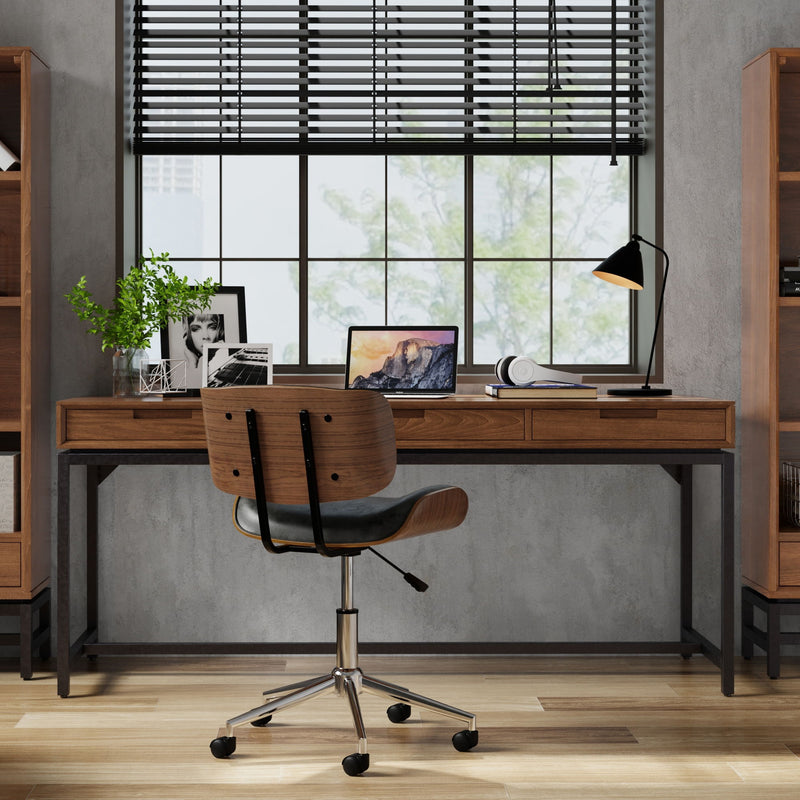 Banting - Mid Century Handcrafted Wide Desk - R&R Furniture Gallery (Fountain Valley, CA)