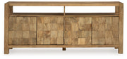 Hudwick - Accent Cabinet - Natural Brown - R&R Furniture Gallery (Fountain Valley, CA)