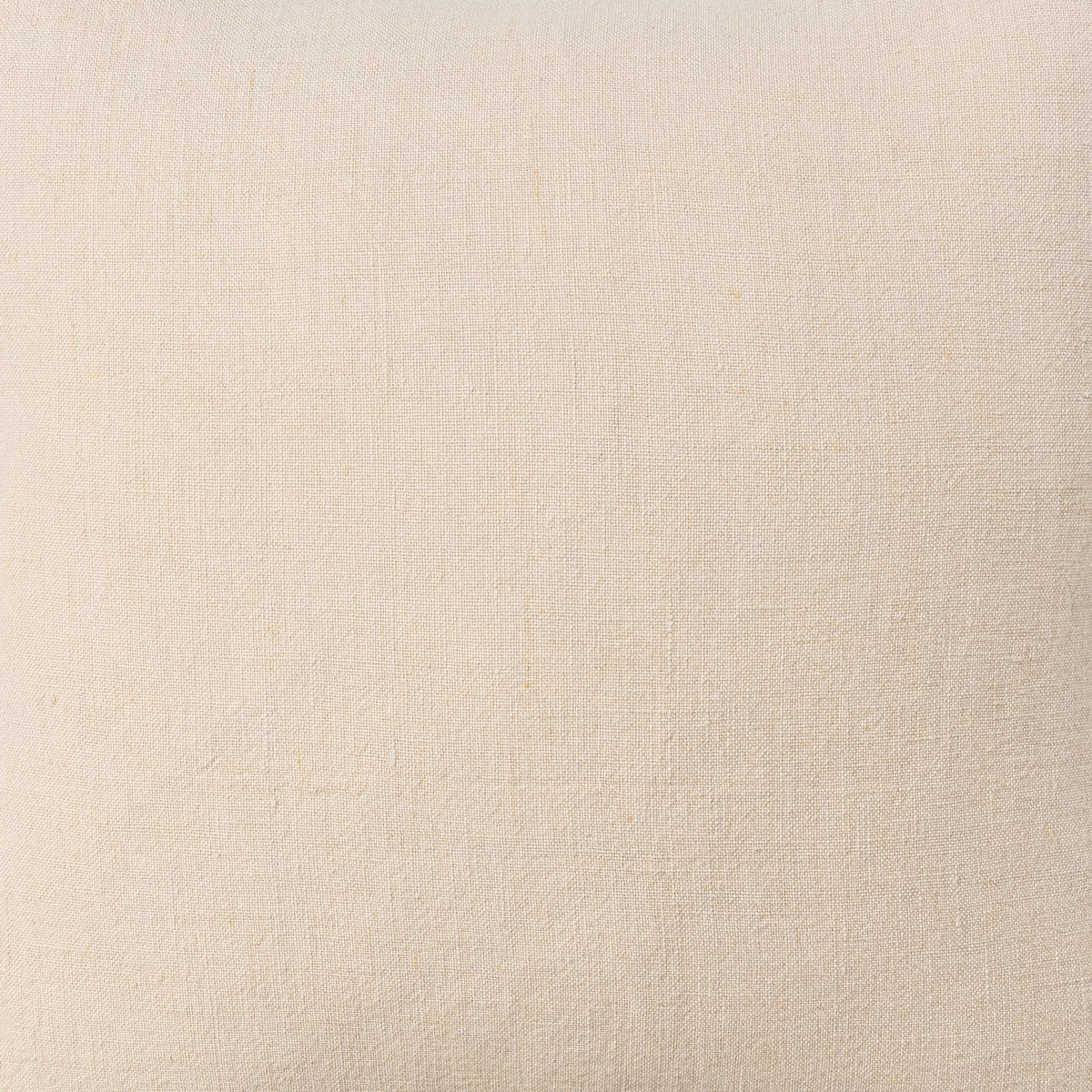 Beige Bedford SLD Linen Accent Pillow by Classic Home with textured linen fabric and simple, elegant design for home decor.