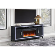 Almera - Fireplace With Adjustable Temperature And LED Options - R&R Furniture Gallery (Fountain Valley, CA)