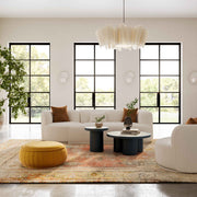 Fickle - Swivel Chair - Cream - R&R Furniture Gallery (Fountain Valley, CA)