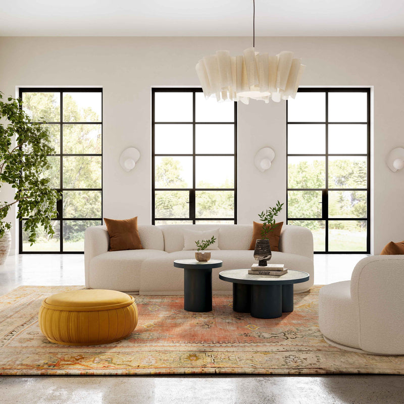 Fickle - Swivel Chair - Cream - R&R Furniture Gallery (Fountain Valley, CA)