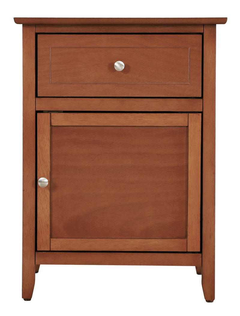 1 Drawer / 1 Door Nightstand - R&R Furniture Gallery (Fountain Valley, CA)